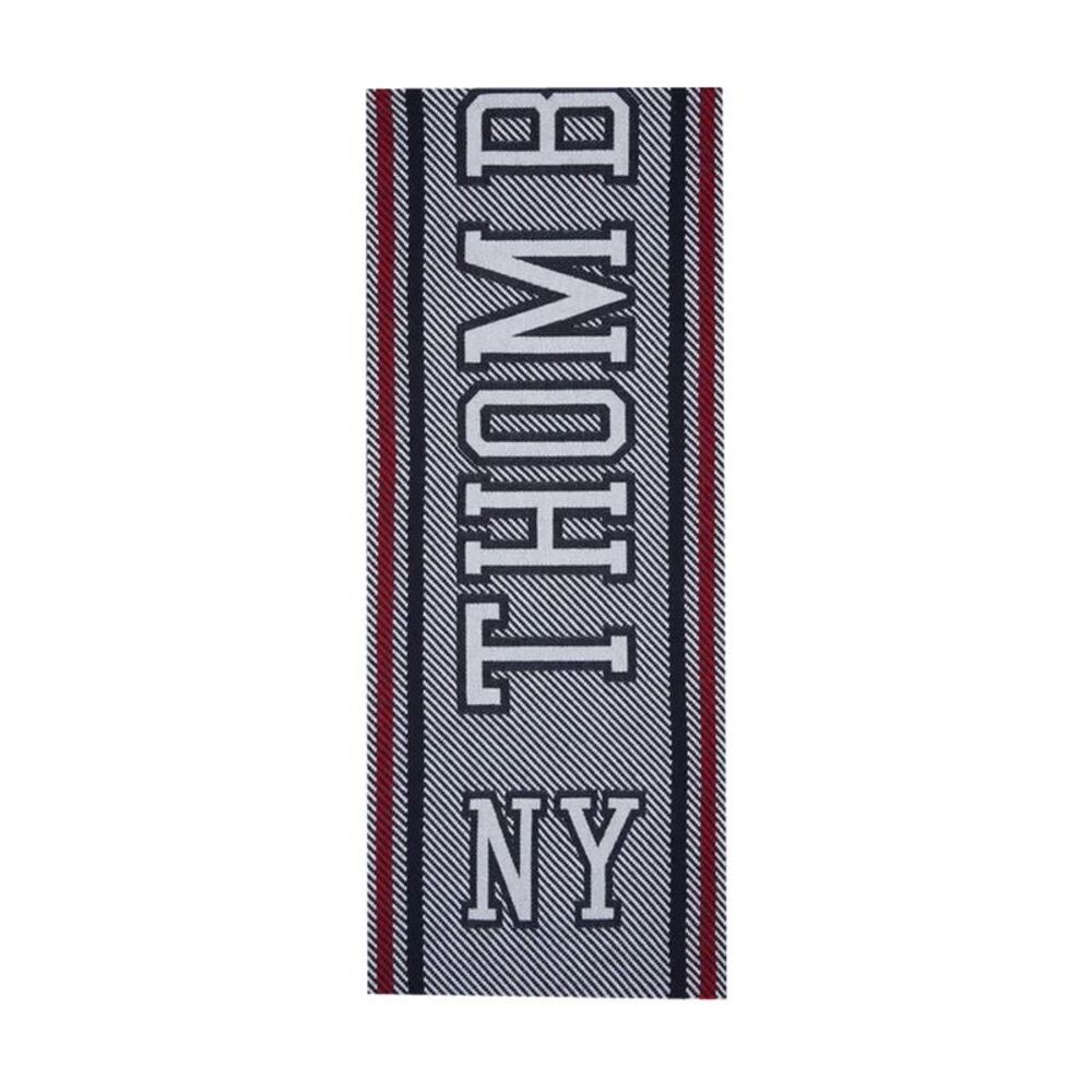 Thom Browne Men Logo Varsity Scarf